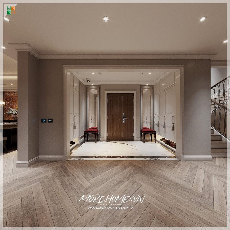 Thi công cửa gỗ tự nhiên